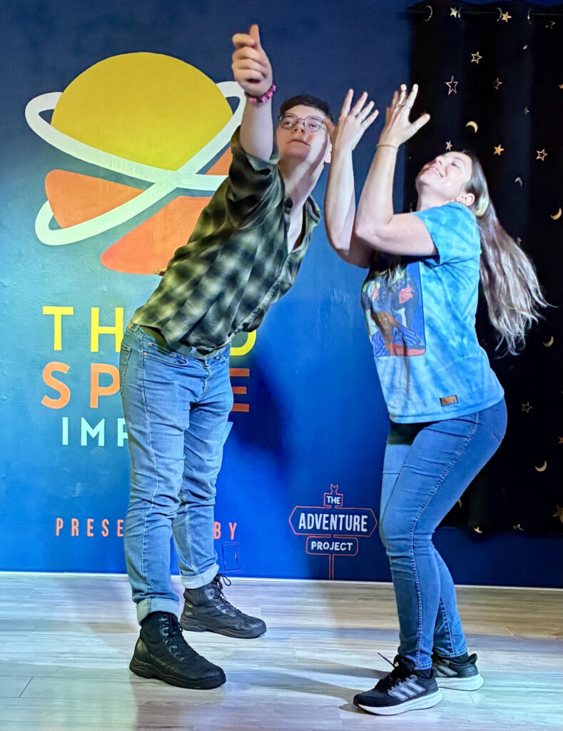 Adults Play at Third Space Improv