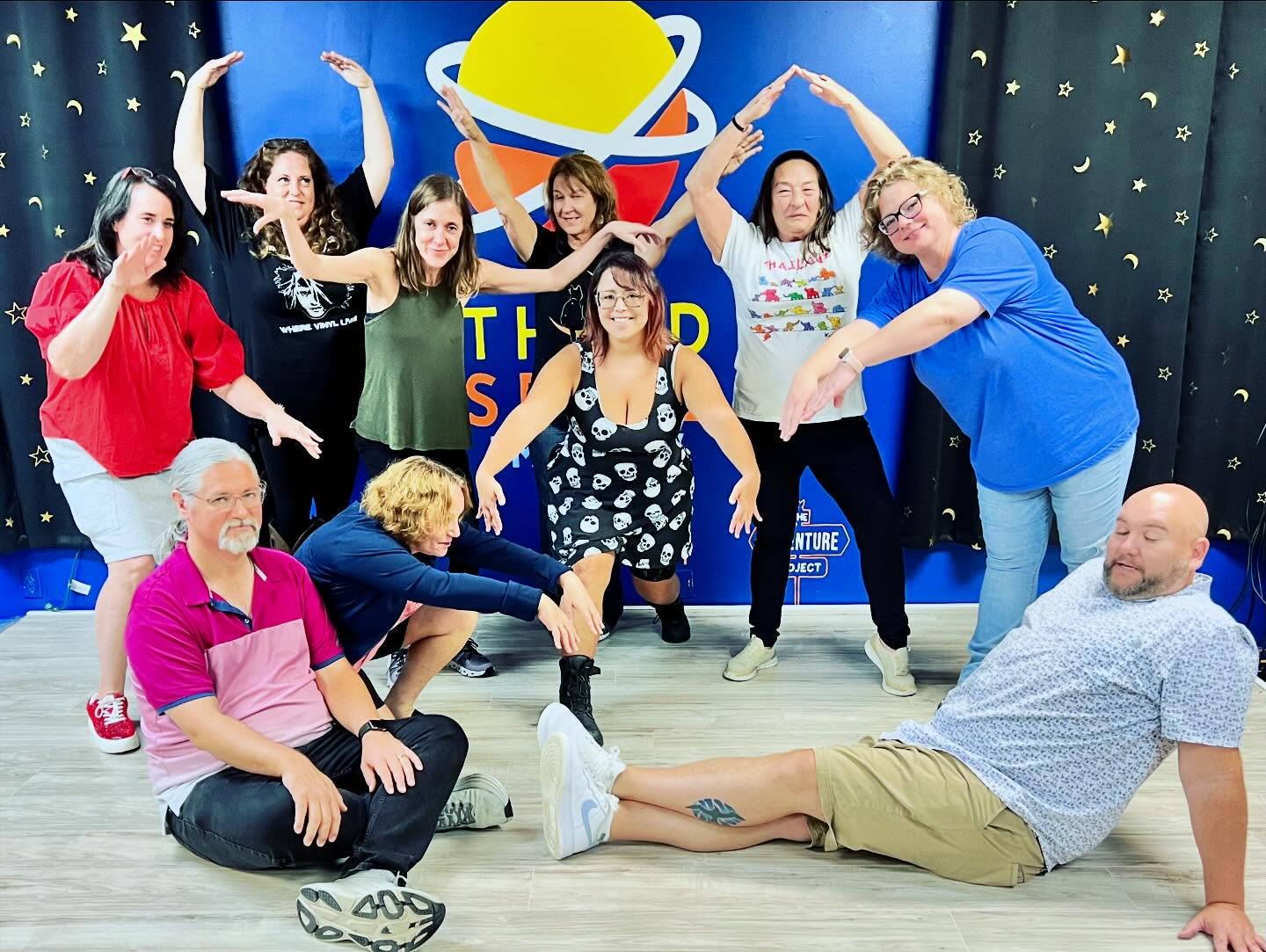 Improv class in action at Third Space Improv